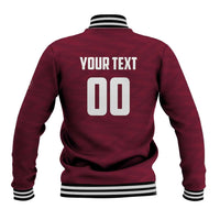Custom Argentine Football Lanus Baseball Jacket Granate Go Champions