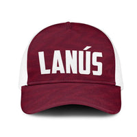 Argentine Football Lanus Mesh Trucker Cap Granate Go Champions