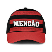 Brazilian Football Big Mengo Baseball Net Cap Rubro-Negro Go Glory