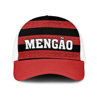 Brazilian Football Big Mengo Baseball Net Cap Rubro-Negro Go Glory