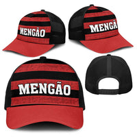 Brazilian Football Big Mengo Baseball Net Cap Rubro-Negro Go Glory