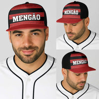 Brazilian Football Big Mengo Baseball Net Cap Rubro-Negro Go Glory