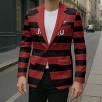 Custom Brazilian Football Big Mengo Blazer Rubro-Negro Go Glory