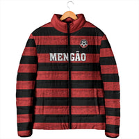 Custom Brazilian Football Big Mengo Padded Jacket Rubro-Negro Go Glory
