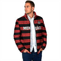 Custom Brazilian Football Big Mengo Padded Jacket Rubro-Negro Go Glory