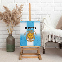 Argentina Football Canvas Wall Art