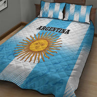Argentina Football Quilt Bed Set