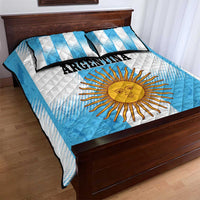 Argentina Football Quilt Bed Set