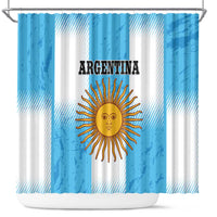 Argentina Football Shower Curtain