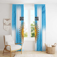 Argentina Football Window Curtain