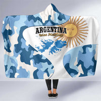 Argentina Malvinas Day Hooded Blanket Las Malvinas Son Argentinas