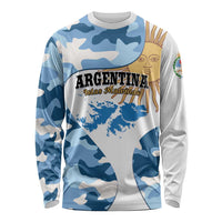 Argentina Malvinas Day Long Sleeve Shirt Las Malvinas Son Argentinas