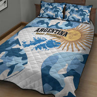 Argentina Malvinas Day Quilt Bed Set Las Malvinas Son Argentinas