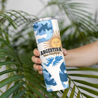 Argentina Malvinas Day Skinny Tumbler Las Malvinas Son Argentinas