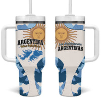 Argentina Malvinas Day Tumbler With Handle Las Malvinas Son Argentinas
