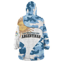 Argentina Malvinas Day Wearable Blanket Hoodie Las Malvinas Son Argentinas