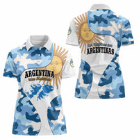 Argentina Malvinas Day Women Polo Shirt Las Malvinas Son Argentinas
