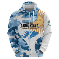 Argentina Malvinas Day Zip Hoodie Las Malvinas Son Argentinas
