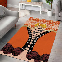 Netherlands Koningsdag 2025 Area Rug King's Day Dutch Costume Spirit