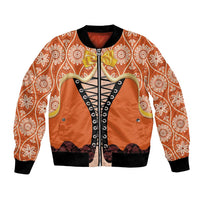 Personalised Netherlands Koningsdag 2025 Bomber Jacket King's Day Dutch Costume Spirit