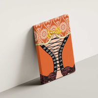 Netherlands Koningsdag 2025 Canvas Wall Art King's Day Dutch Costume Spirit