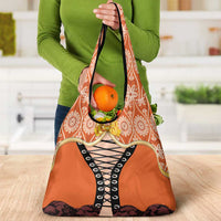 Netherlands Koningsdag 2025 Grocery Bag King's Day Dutch Costume Spirit