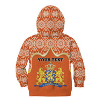 Personalised Netherlands Koningsdag 2025 Kid Hoodie King's Day Dutch Costume Spirit
