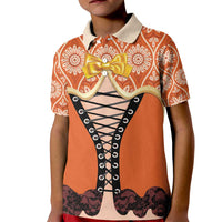 Personalised Netherlands Koningsdag 2025 Kid Polo Shirt King's Day Dutch Costume Spirit