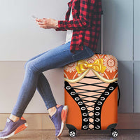 Netherlands Koningsdag 2025 Luggage Cover King's Day Dutch Costume Spirit