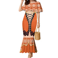 Personalised Netherlands Koningsdag 2025 Mermaid Dress King's Day Dutch Costume Spirit