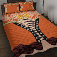 Netherlands Koningsdag 2025 Quilt Bed Set King's Day Dutch Costume Spirit