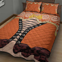 Netherlands Koningsdag 2025 Quilt Bed Set King's Day Dutch Costume Spirit