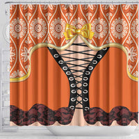 Netherlands Koningsdag 2025 Shower Curtain King's Day Dutch Costume Spirit
