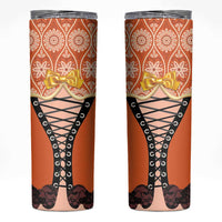 Netherlands Koningsdag 2025 Skinny Tumbler King's Day Dutch Costume Spirit