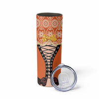 Netherlands Koningsdag 2025 Skinny Tumbler King's Day Dutch Costume Spirit