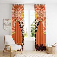 Netherlands Koningsdag 2025 Window Curtain King's Day Dutch Costume Spirit