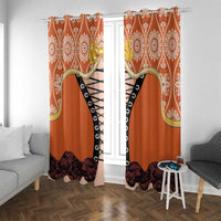 Netherlands Koningsdag 2025 Window Curtain King's Day Dutch Costume Spirit