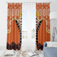 Netherlands Koningsdag 2025 Window Curtain King's Day Dutch Costume Spirit