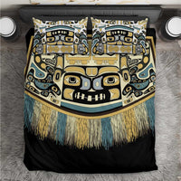 Canada Chilkat Pattern Bedding Set Haida Spirit