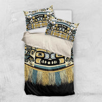 Canada Chilkat Pattern Bedding Set Haida Spirit