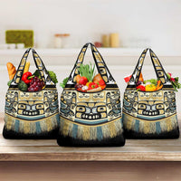 Canada Chilkat Pattern Grocery Bag Haida Spirit