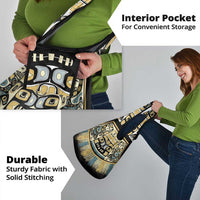 Canada Chilkat Pattern Grocery Bag Haida Spirit