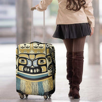 Canada Chilkat Pattern Luggage Cover Haida Spirit
