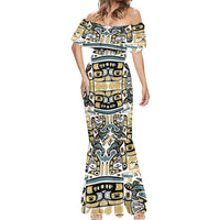 Canada Chilkat Pattern Mermaid Dress Haida Spirit