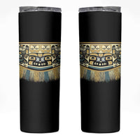 Canada Chilkat Pattern Skinny Tumbler Haida Spirit