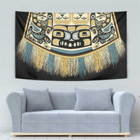 Canada Chilkat Pattern Tapestry Haida Spirit