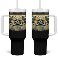 Canada Chilkat Pattern Tumbler With Handle Haida Spirit