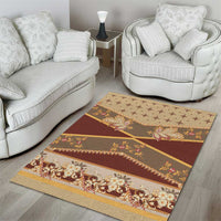 Mughal Empire Motif Unique Area Rug