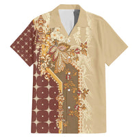 Mughal Empire Motif Unique Family Matching Mermaid Dress and Hawaiian Shirt