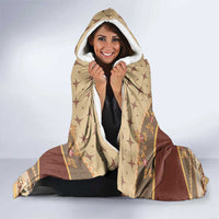 Mughal Empire Motif Unique Hooded Blanket